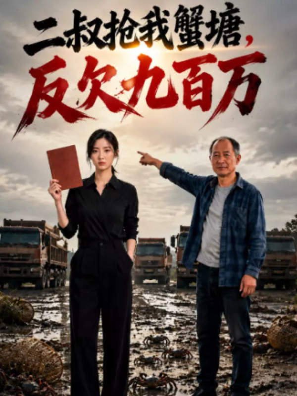 二叔抢我蟹塘，反欠九百万